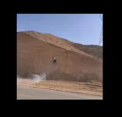 بالارفتن از تپه موتور سیکلت