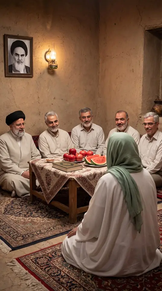 گیف شهدایی شب یلدا