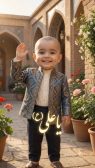 یاعلی گفتن پسر بچه کچل