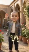 یاعلی گفتن پسر بچه کچل
